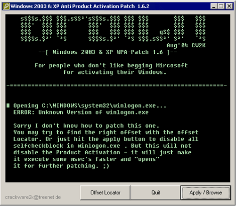 Wpa Patch For Xp Sp2