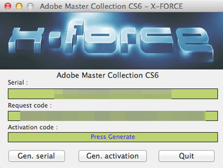 x force mac keygen cs6