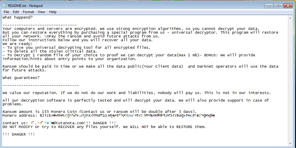 Ransom.Win64.DARKSIDE.YPBJE - Threat Encyclopedia - Trend Micro AE