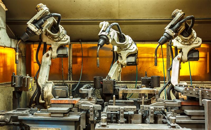 robotic factory machines