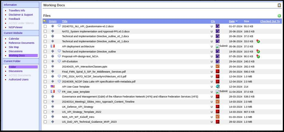 Figure 27. SiegedSec showing leaked NATO files