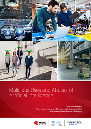 In this paper, researchers from Trend Micro, the United Nations Interregional Crime and Justice Research Institute (UNICRI), and Europol discuss not only the present state of the malicious uses and abuses of AI and ML technologies, but also the plausible future scenarios in which cybercriminals might abuse these technologies for ill gain.