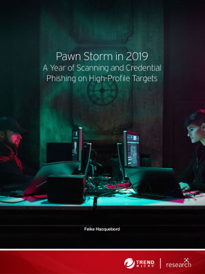 Probing Pawn Storm: Cyberespionage Campaign Through Scanning, Credential Phishing and More