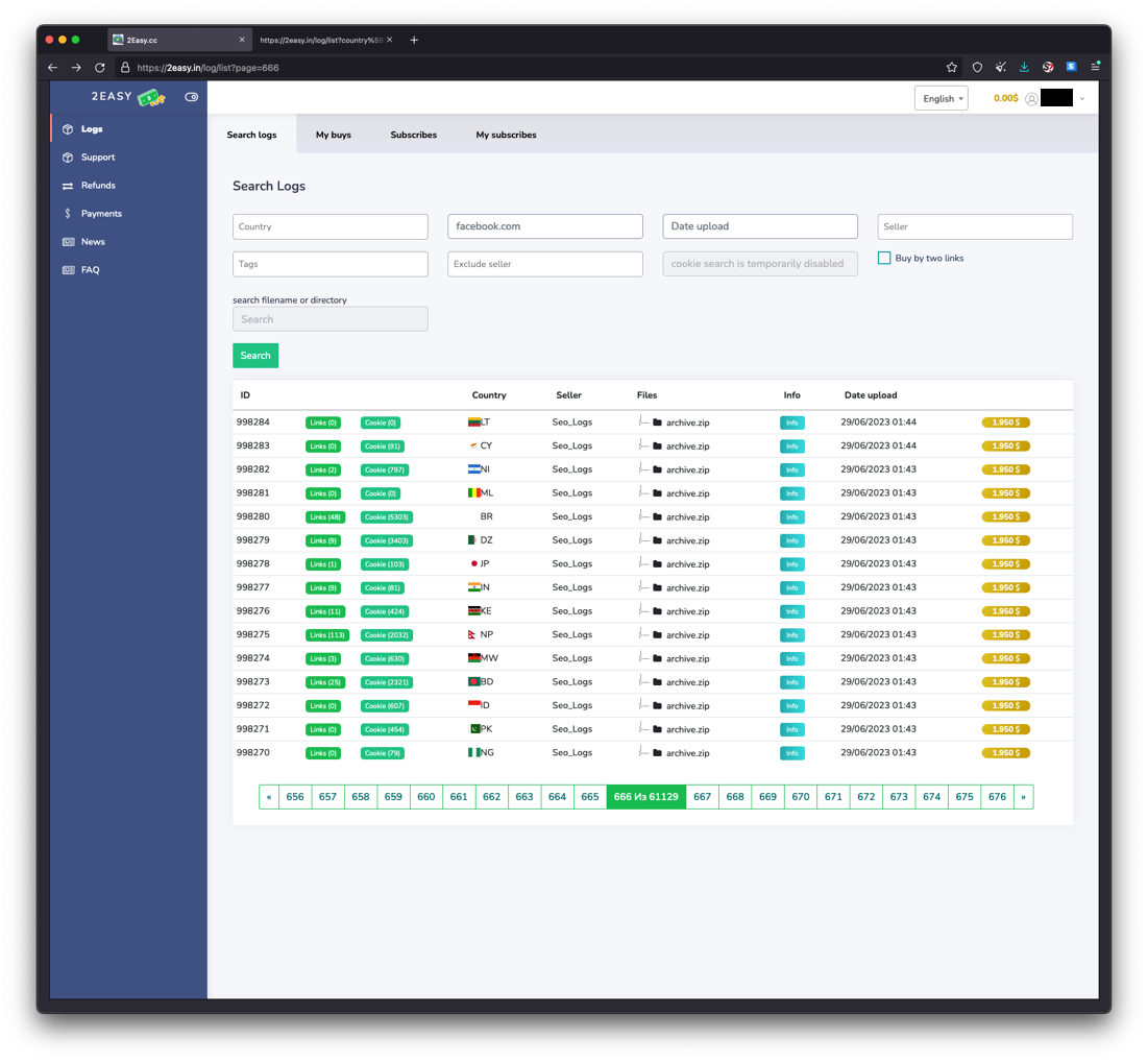 Figure 3. 2easy.shop marketplace