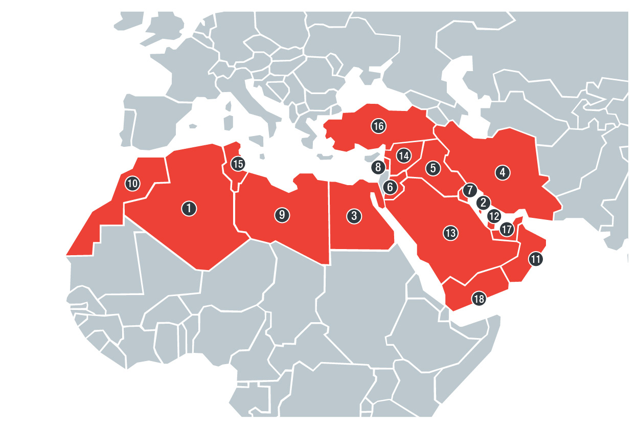 Middle East & North Africa - Rest of World