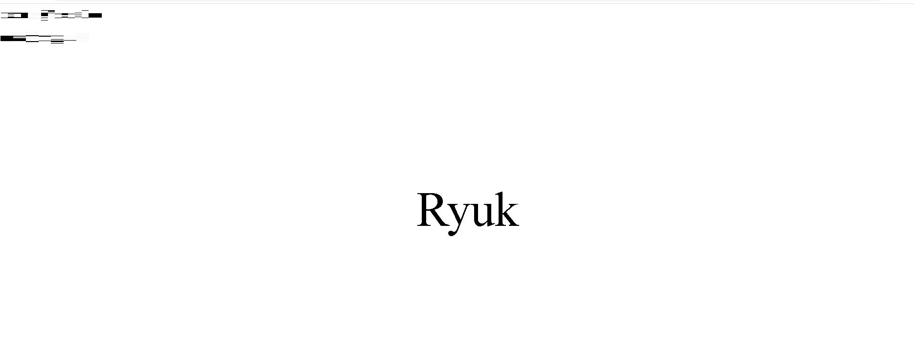 Ryuk HTML file