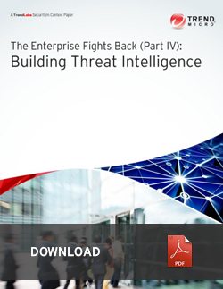 The Enterprise Fights Back(Part IV): Building Threat Intelligence