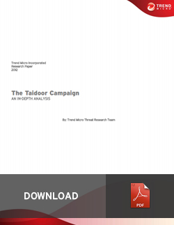 The Taidoor Campaign: An In-depth Analysis