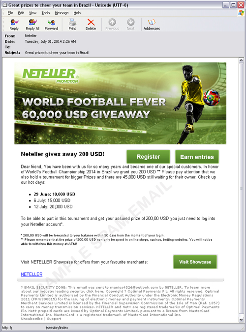 Fake Bank Site Part Of Nigerian Scam Technology Science Tech