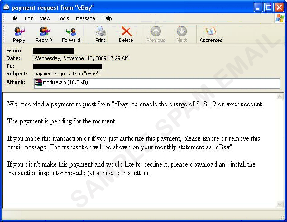 Payment Request Email Another Malware Attempt è„…å¨ãƒ‡ãƒ¼ã‚¿ãƒ™ãƒ¼ã‚¹