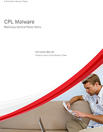 CPL Malware Malicious Control Panel Items