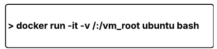 there is a way to simulate this escape and have access to the Docker VM file system, which is by running the following command